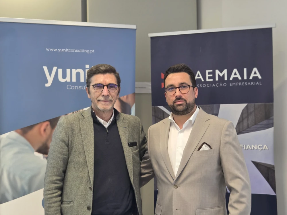 Yunit Consulting e AEMaia celebram protocolo para dinamizar o Gabinete Portugal 2030