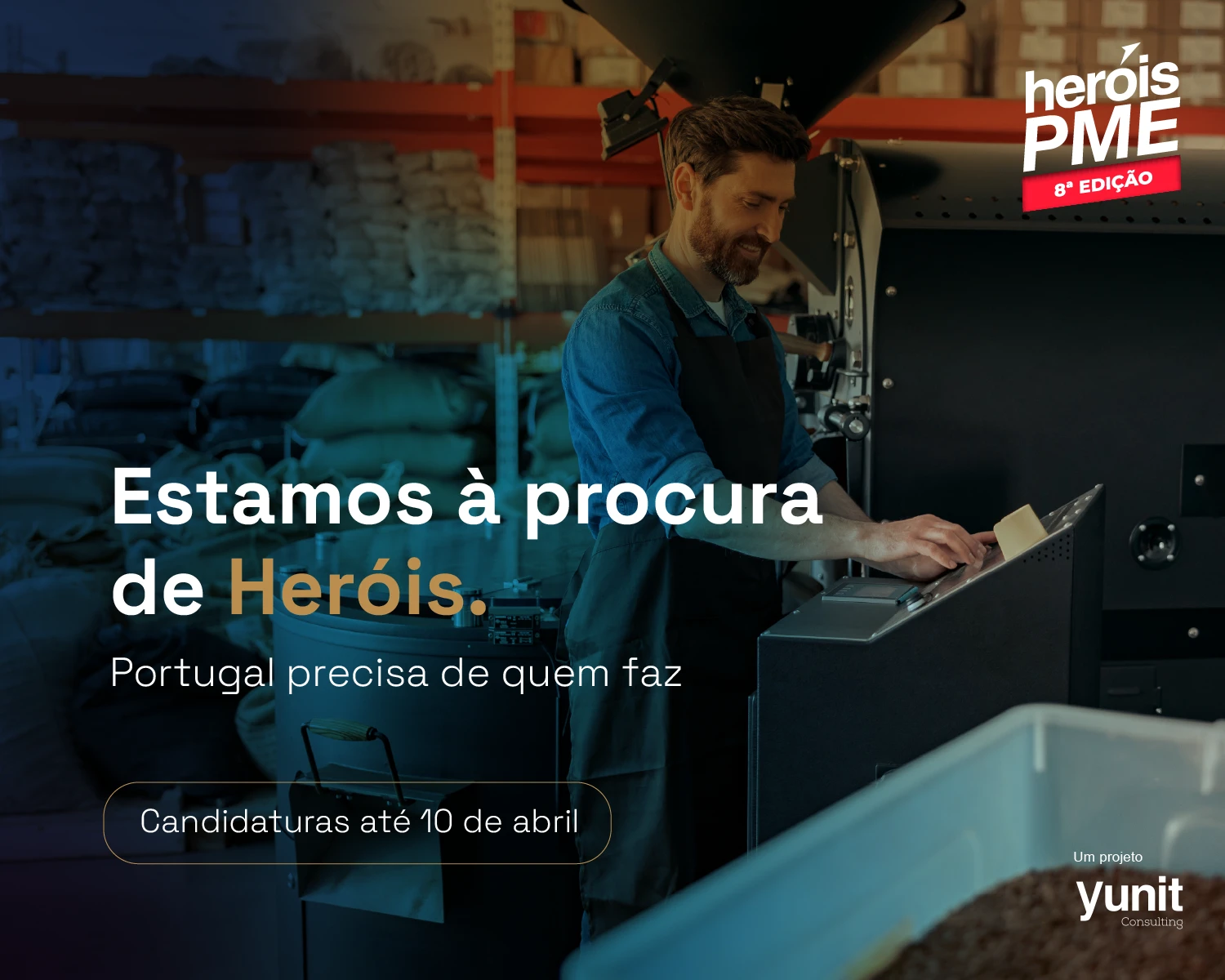 Prémios Heróis PME abrem candidaturas para a 8.ª edição e reforçam o movimento nacional que dá voz às empresas