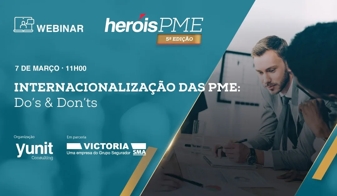 Webinar - Os desafios da internacionalização das PME portuguesas