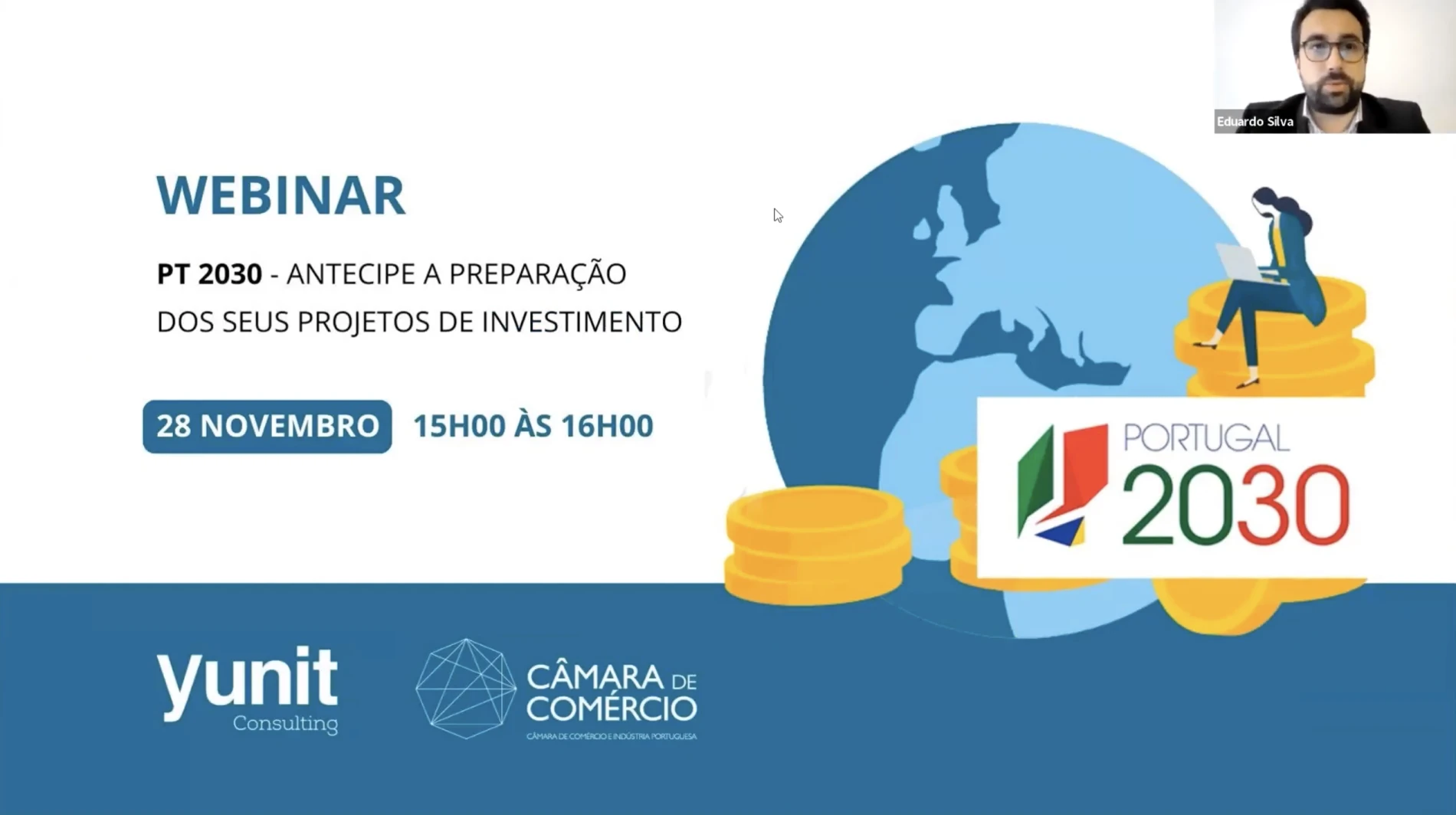 Webinar - PT2030 - Antecipe a preparação dos seus projetos de investimento