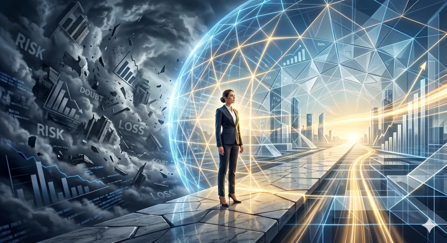 Reducing the cost of uncertainty will be the real challenge of AI²