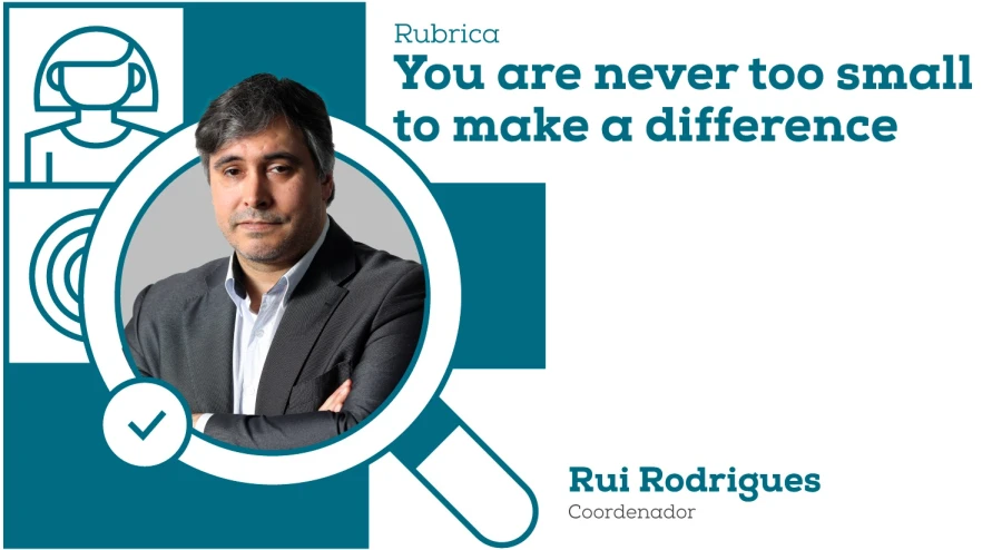 You are never too small to make a difference: Rui Rodrigues