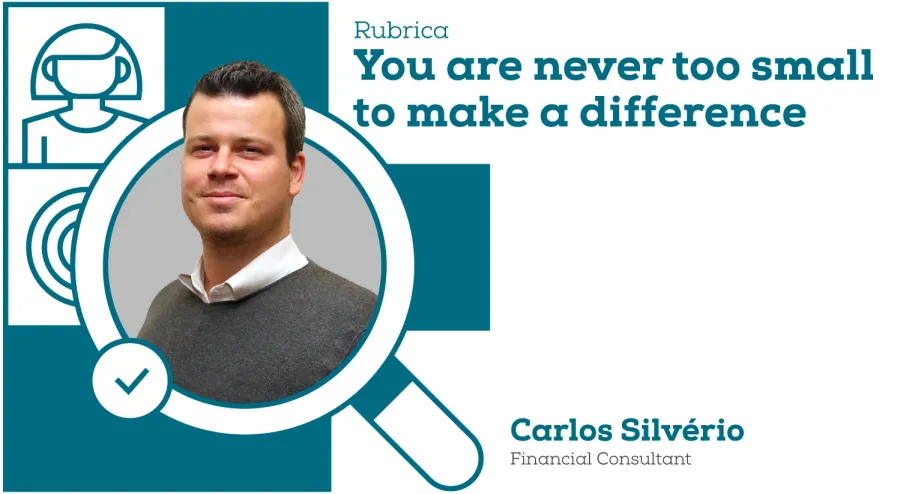 You are never too small to make a difference: Carlos Silvério