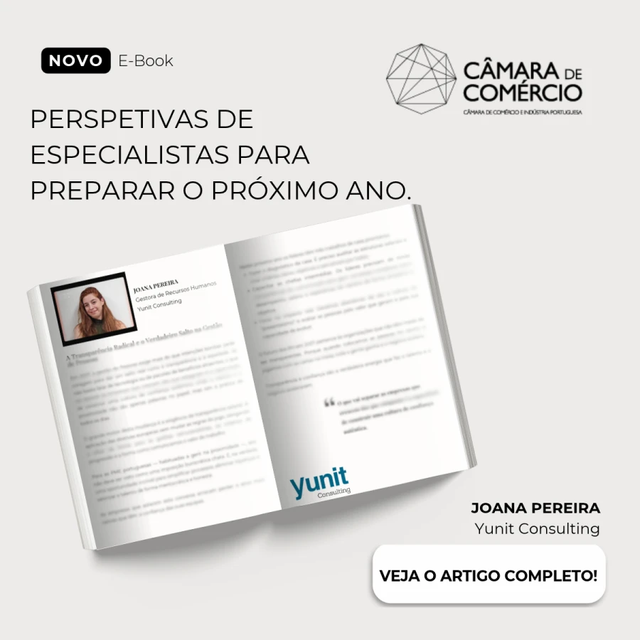 Joana Pereira: “The future of HR belongs to organisations that are not afraid to be transparent.”